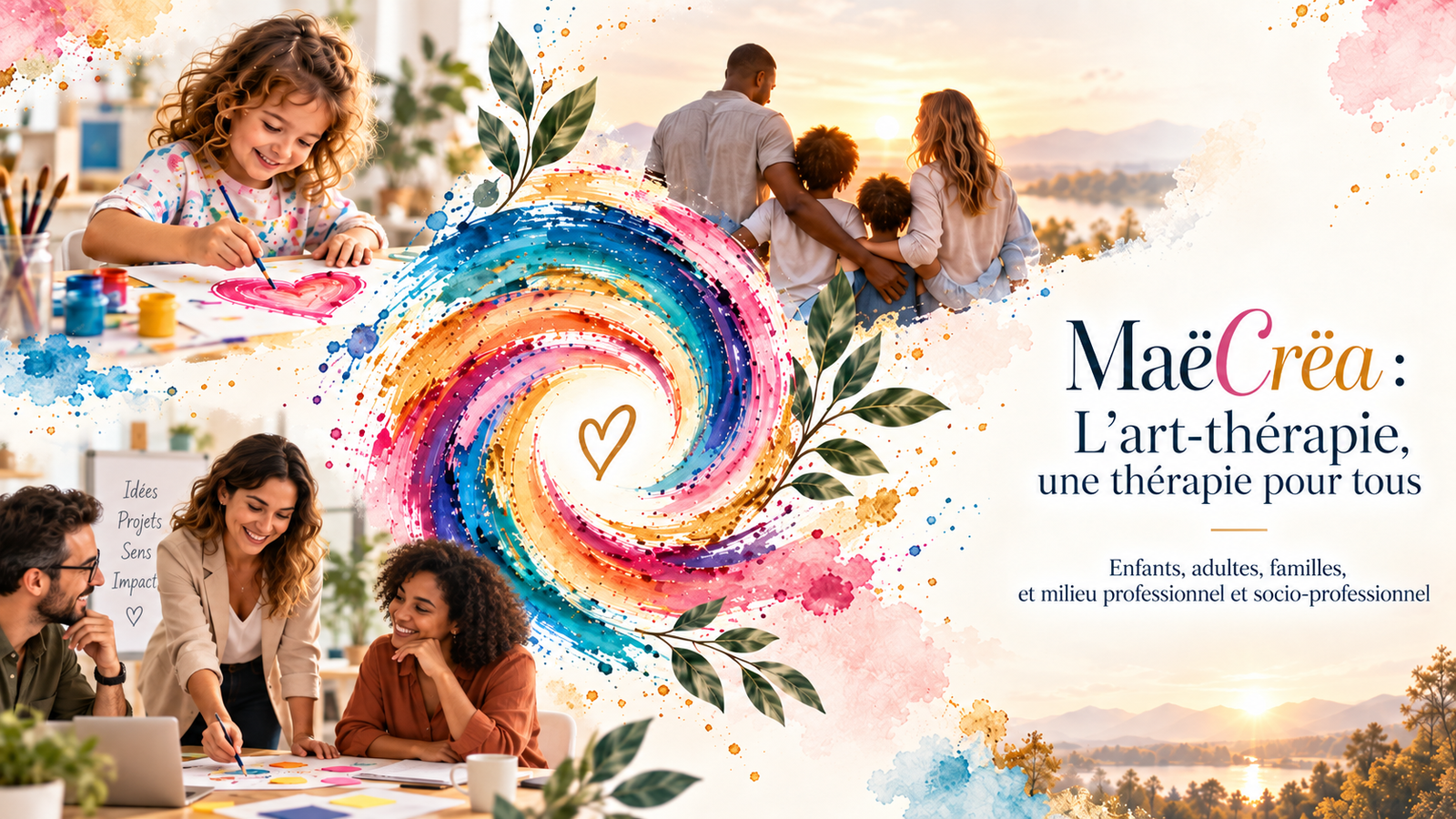 L’art-thérapie pour tous : créer, s’exprimer et se relier autrement